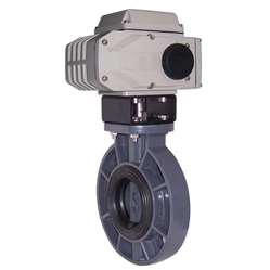 電動(dòng)UPVC塑料蝶閥、UPVC電動(dòng)塑料蝶閥