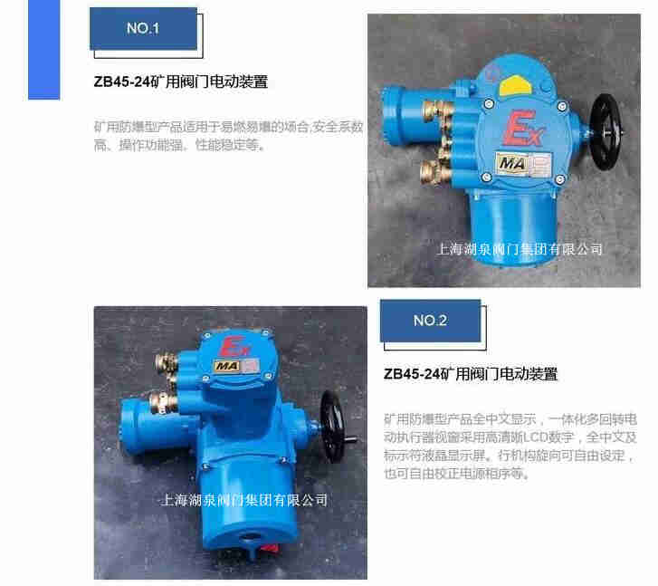 防爆型閥門電動(dòng)裝置說明書，技術(shù)條件