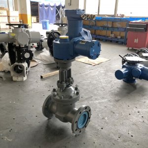 礦用電動(dòng)閥門(mén)MKZ941H-40 DN150防爆（礦山、冶