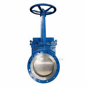 手動(dòng)刀閘閥DN65，DN80，DN150鑄鋼10公斤