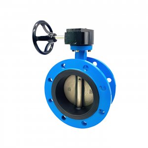 DN125，DN150法蘭式蝸輪蝸桿蝶閥1.6Mpa