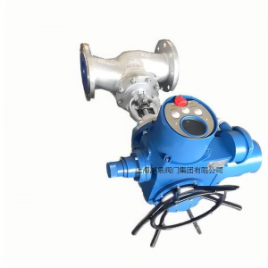 電動截止閥J941H-64  DN150（耐磨、耐高溫、